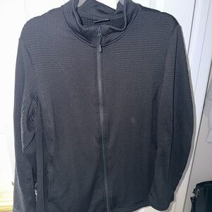 32 Degrees Women's Black Full-Zip Hoodie